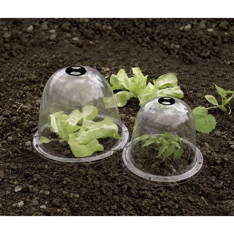 BELL CLOCHE - 3 PIECES - H : 25cm, D : 25cm (1/5)