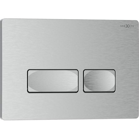 Mexen Tex 04 Spültaste, gebürsteter Nickel - 6104-10 (1/2)