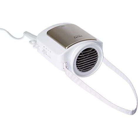 Krups CF6000 Ionic Asciugacapelli Casco 600 W Funzione Ionica 2 Velocita' 2 Temperature Borsa da Viaggio colore Bianco (1/4)
