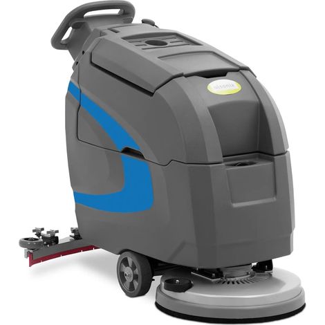 Lavasciuga pavimenti macchina professionale per la cura dei pavimenti a batteria 85 cm 2.000 m²/h guida manuale PU grigio 140008252