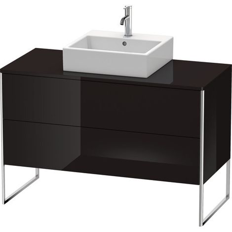 Meuble sous-lavabo Duravit XSquare 120,0 x 54,8 cm, 2 tiroirs, (1/2)