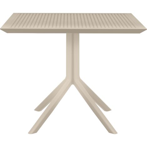 Tavolo Sky 80 x 80 cm Tortora (1/5)