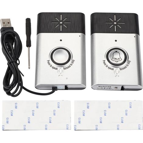 Smart Wireless Two-Way Voice Intercom Doorbell Access Control System for Home Security (1/5)