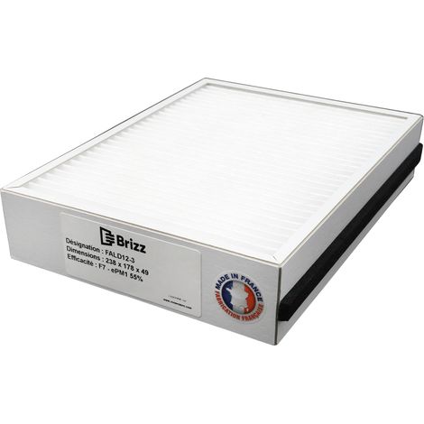 Filtro compatibile con purificatore d'aria ALDES InspirAir Home SC370