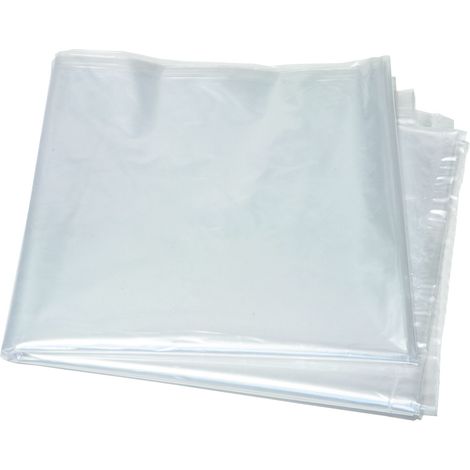 Bauschuttsäcke 50 Stück extra stark - Müllsack für Bauschutt ohne Zugband - unverzichtbar auf der Baustelle - aus robustem Polyethylen LDPE - Stärke 130my