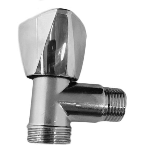 Rubinetto per lavatrice in ottone pesante, a T, da ½ x F 3/4 (1/2)