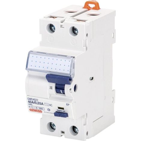 Gewiss INTERRUTTORE DIFFERENZIALE - IDP - 2P 25A TIPO A PRONTO Idn=0,03A - 2 MODULI, GWD4012