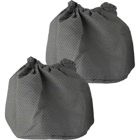 Lot de 2 sacs filtrants en tissu pour aspirateur industriel GAS 15 PS (pièces détachées 1619PA8370).-AquaForge (1/2)