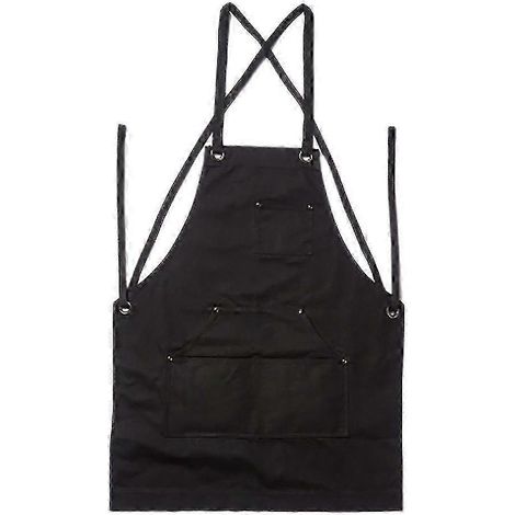 Tablier à outils multifonction en toile imperméable et robuste avec poche - Idéal pour l'atelier (1/4)