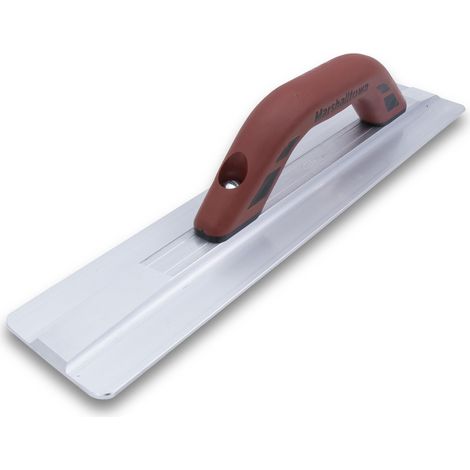 Lisciatore a mano Marshalltown con impugnatura Durasoft in alluminio, utensili per calcestruzzo e pavimento, dimensioni: 394x79 mm (1/5)