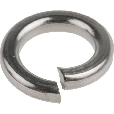 Rondelle grower RS PRO Acier Inoxydable 6mm x 9.9mm x 1.6mm A2 304 Brut ( Prix pour Sachet de 100 )