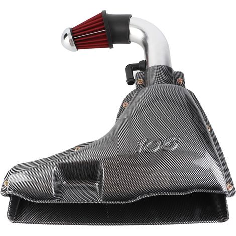 Kit de filtre pour caisson d'admission d'air, style fibre de carbone, pour Toyota S16 1.6 L 16V de 1997 à 1999 (1/5)