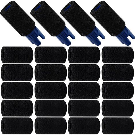 Quatre jeux de brosses de rechange pour nettoyeur de piscine (24 têtes de brosse) pour les modèles Sport Series 180, 280, 360, 380 et 3900 (1/5)