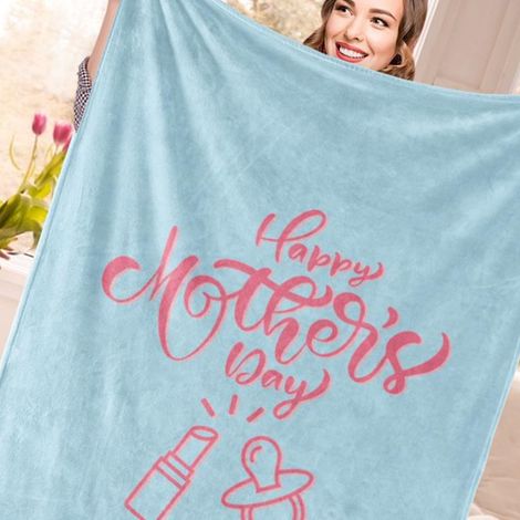 Couverture de sieste/dormance en polyester doux imprimé, idéale pour la maison, le canapé ou le lit, 80 x 100 cm / 31,5 x 39,4 pouces (1/5)