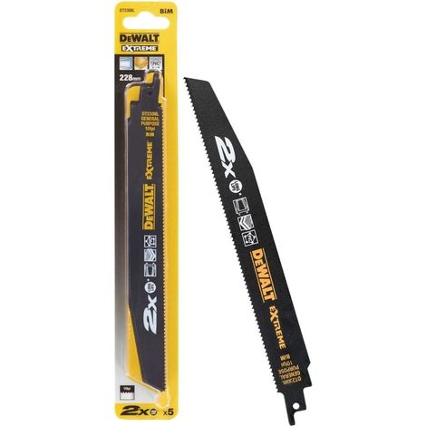 DEWALT DT2308L-QZ (pkt of 5) General purpose 228mm 10TPI