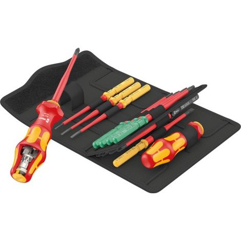 Juego de destornilladores 16 pzs.Kraftform Kompakt Turbo i 1 Tool Finder WERA (1/5)