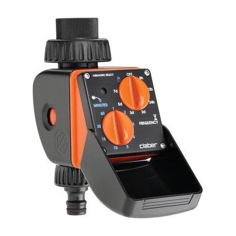 CENTRALINA IRRIGAZIONE AQUAUNO SELECT CLABER  INNESTO RAPIDO 3/4F 1XTRANSISTOR VOLT 9 SELF 8423