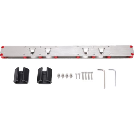 Support de perceuse électrique adapté à l'emballage des outils, organisateur de boîte à outils, support de rangement suspendu sur le côté, tournevis clé ruban à mesurer (1/5)