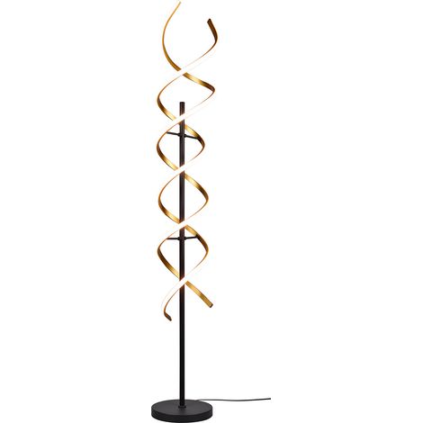 Piantana da Interno a LED in Alluminio Ottone Opaco (1/5)