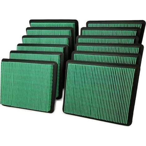 Lot de 12 filtres à air de rechange pour tondeuse à gazon Honda GCV160 GC160 GCV190 GC190 GC190