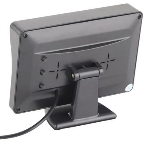 Moniteur Camera Recul - Ecran LCD 4,3 Pouces - Pour Voiture - TFT 480x272 - Entrée Vidéo Double V1/V2 - Etanche ABS - 1 Unite (1/4)