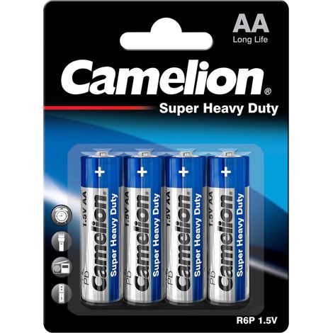 CAMELION Batterien R6 / AA / Blau / 4er Pack (1/5)
