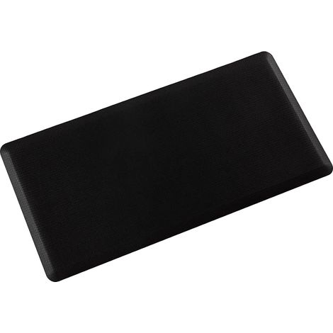 Tappetino antifatica, retro antiscivolo, superficie impermeabile, 44x99 cm, nero (1/2)