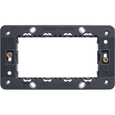 Vimar Eikon - supporto 4 moduli 21614