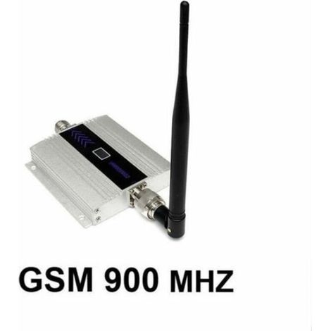 Booster amplificateur répéteur de signal mobile GSM900 Mhz avec Antenne extérieur couverture 200m²