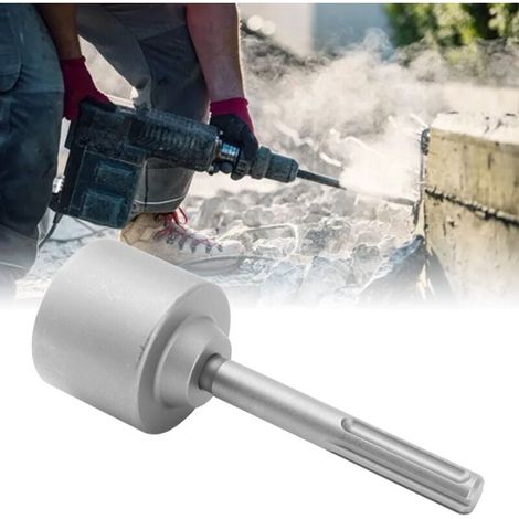 T-Post Gun, 5 Steel Rods, Fence Post Hammer, Hand Impact Drill, Length 20cm, 65mm/2.6in. MUMU (1/4)