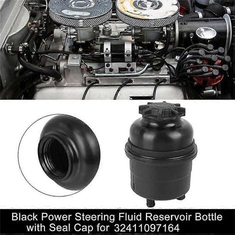 Depósito de la bomba de dirección asistida con tapón 32416851217 / 32411097164 para Porsche BMW E36 E46 E39 E5