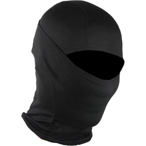 Cagoule 3 en 1 : Masque de ski, Capuche de moto et protection thermique pour sports d'hiver, fixation ajustable, plusieurs pièces incluses
