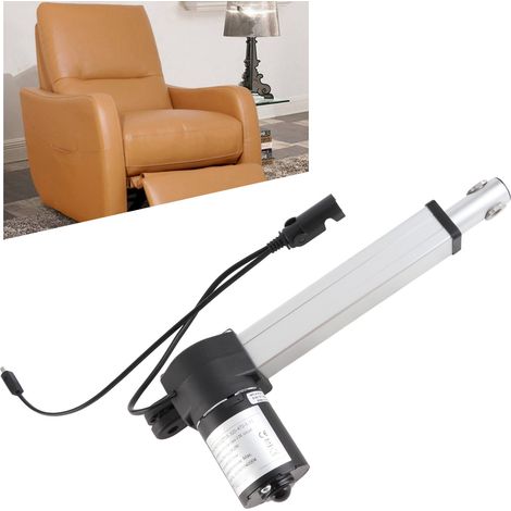 Attuatore elettrico lineare da 150 mm CC 29 V 4500 N con struttura in alluminio e acciaio inossidabile per divani e letti medicali (1/4)