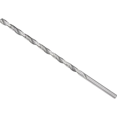 Extra Longue Torsion Perceuse Mèche, 8mm Perceuse Diameter 250mm Total Longueur, Haute Vitesse Acier Torsion Perceuse Mèche - Applications: pour Cuivre Métal Boiserie (1/5)