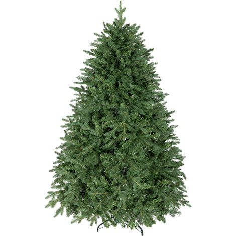 180 cm großer künstlicher Weihnachtsbaum aus Kiefernholz mit 3026 Zweigen für den Innenbereich (1/5)