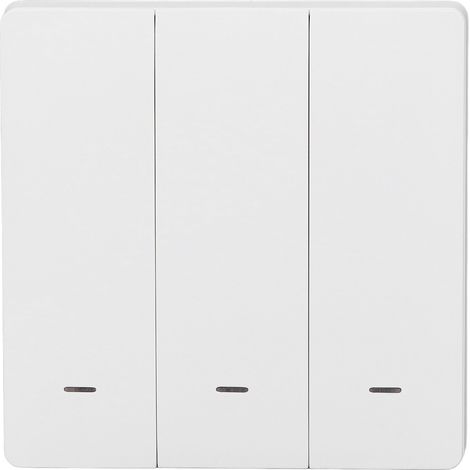 Interrupteur sans fil WiFi avec télécommande vocale et minuterie 100-250 V pour ZigBee (1/5)