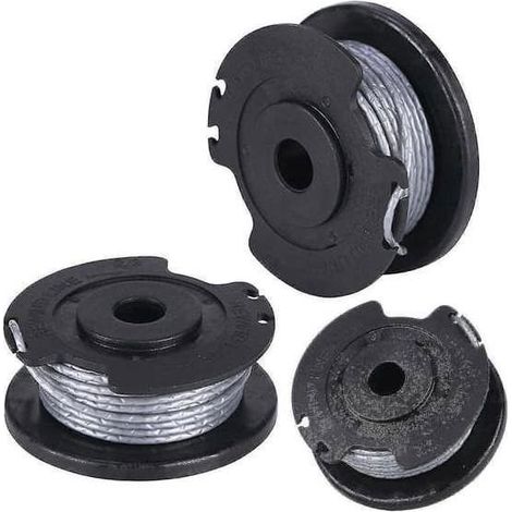 Bobines de rechange pour coupe-bordures Bosch Art F016800569 (lot de 3) - Fil de coupe de 1,65 mm (1/5)