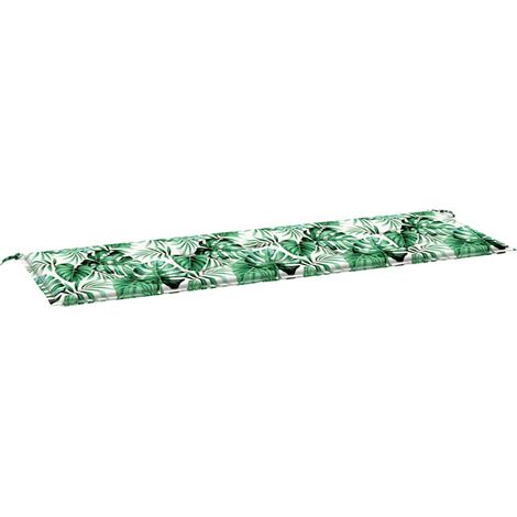 Coussin de banc de jardin，Coussin d'extérieur Vert 150 x 50 x 4 cm Tissu Oxford CFW379464 (1/5)