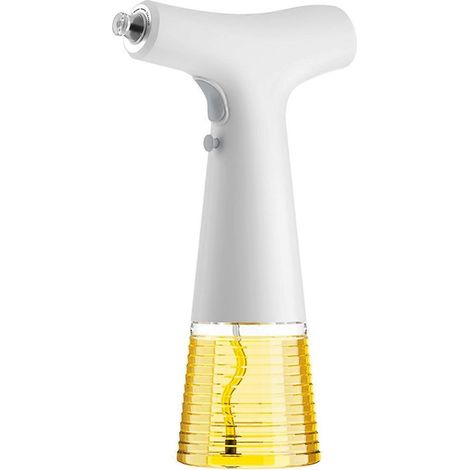 Distributeur électrique d'huile d'olive, vaporisateur de cuisine pour barbecue, pot de conservation pour sauce soja et vinaigre, bouteille blanche (1/5)