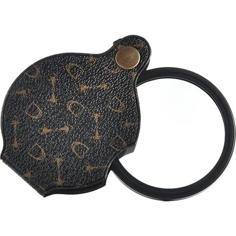 Neue faltbare Handlupe – 15-fache Vergrößerung – 70 mm Durchmesser – Taschenlupe (1/5)