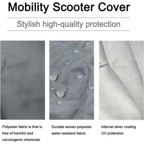 Housse Protection Salon De Jardin Chaise en Osier Balançoire Panier Suspendu Couverture Étanche À La Poussière - GRIS (1/4)