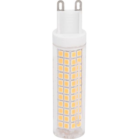 Ampoule G9 136 LED 15 W 1200 lm à intensité variable en céramique à deux broches pour éclairage intérieur domestique (110 V blanc chaud) (1/5)