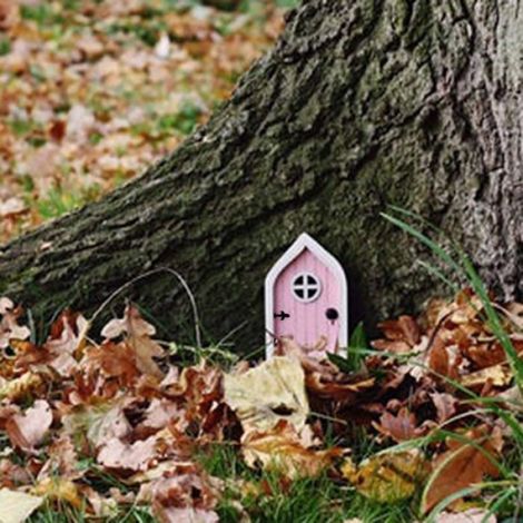 Décoration de porte DIY pour la maison - Rose 10 x 6,5 x 0,3 cm (1/5)