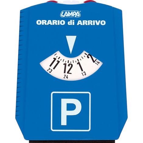 5 in 1, raschiaghiaccio con disco orario - 120x150 mm