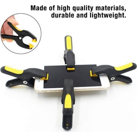 Outil De Réparation Kit D'Outils D'Écran De Remplacement Pour Tablette De Téléphone Ipad,4 Pièces Pince Universelle En Plastique P (1/4)
