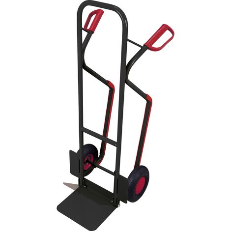VarioFit Stahlrohrkarre abklappbare Schaufel RAL 7016 anthrazitgrau (1/3)