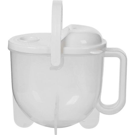 Machine à laver le riz avec poignée, passoire en plastique, lave-soja, tamis, pratique et multifonctionnel pour la cuisine (1/4)