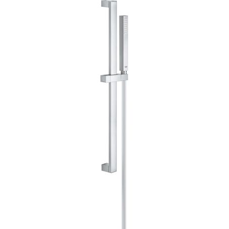 Grohe – Barre de douche 60 cm avec douchette Stick 1 jet – Débit 15 l/min – Système anticalcaire SpeedClean – Flexible 1,75 m (1/5)