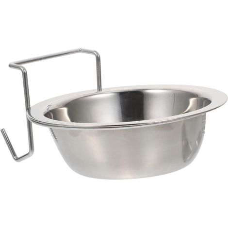 Hanging Pet Bowl, Stainless Steel Food and Water Bowl, Convenient and Easy to Clean Stand for Pets and Dogs, Pet Accessory (1/5)