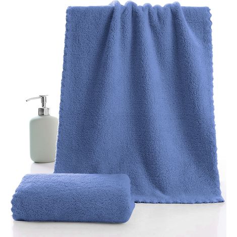 Washcloth - Coral Velvet Face Towel - 30x60 cm - Soft Absorbent Bath Towel for Facial Care Makeup Removal - 1 Piece (1/4)
